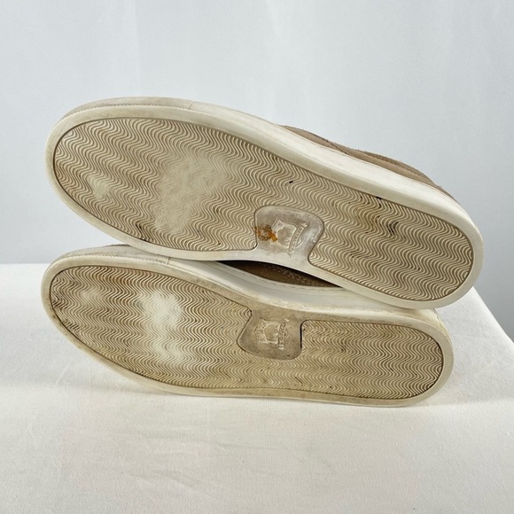 H.S. Trask Suede‎ Slip On Casual Shoe in Taupe Size 8.5 main image 4
